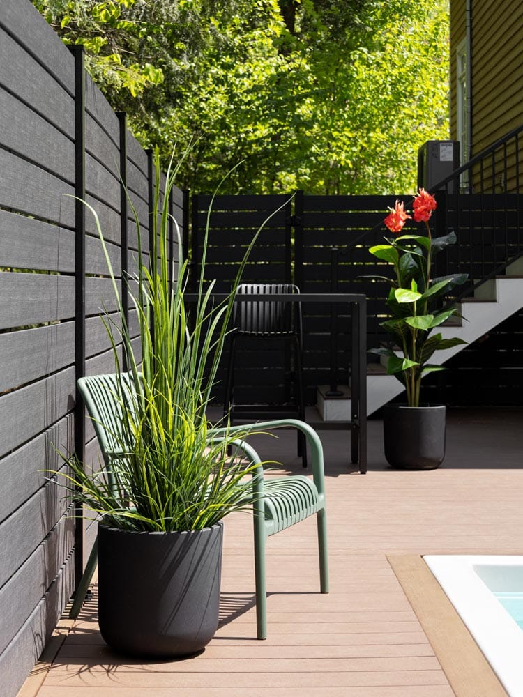 Herbes de rivière artificielles d'extérieur - Décors Véronneau