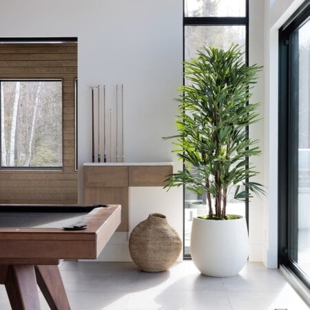 Artificial raphis palm, 84'' - Décors Véronneau