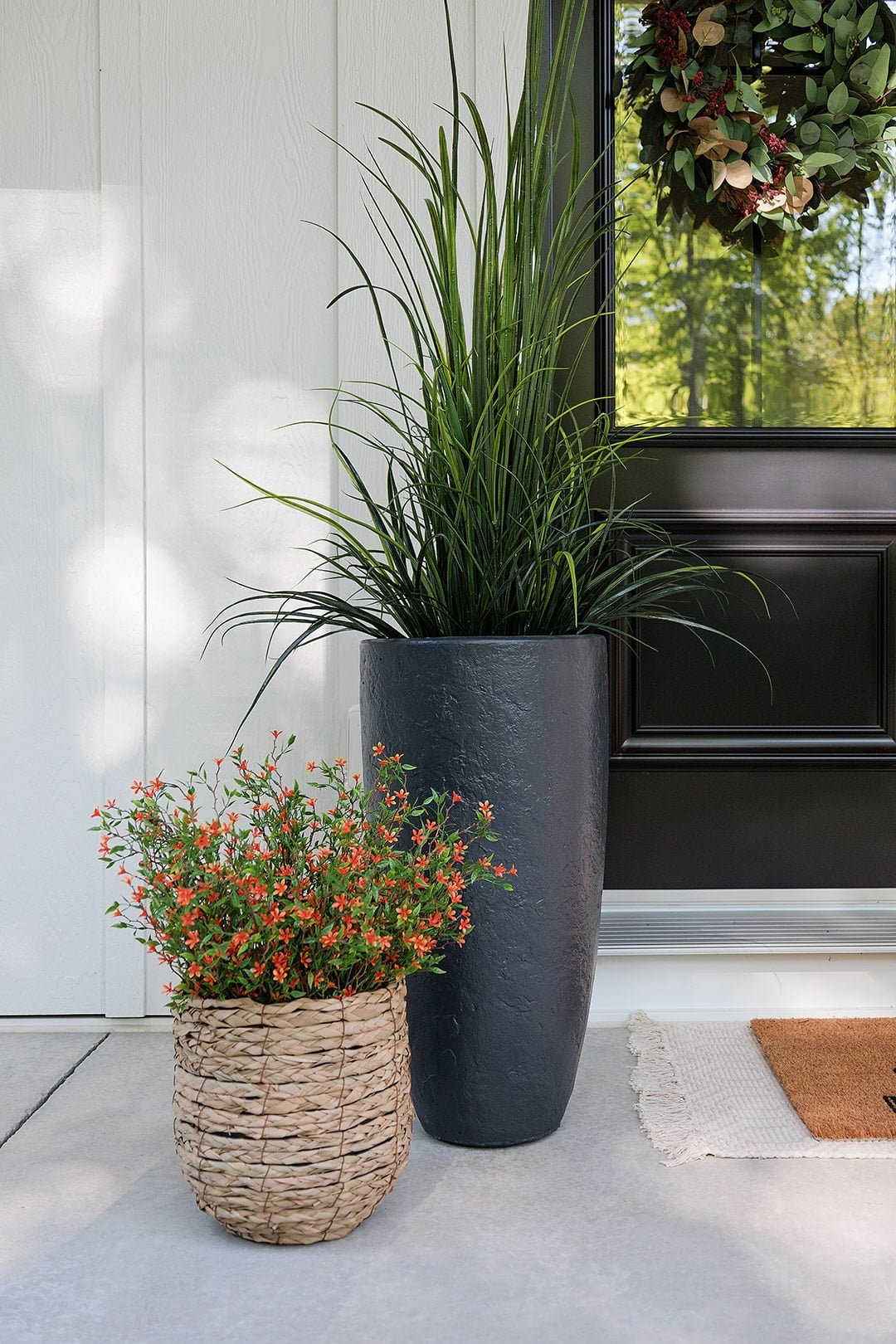 Herbes de rivière en pot - Décors Véronneau