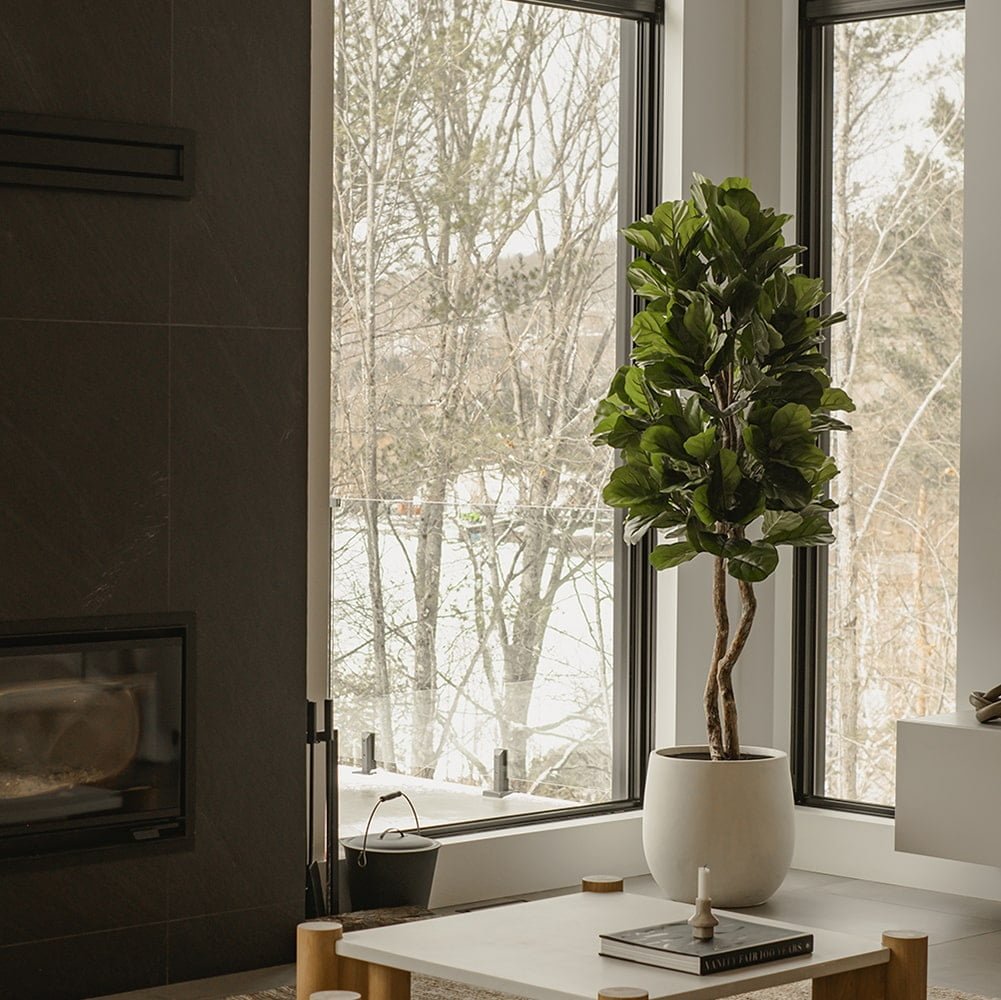 ficus lyrata fabriqué à la main - Décors Véronneau