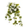 Géranium suspendu extérieur blanc - Décors Véronneau