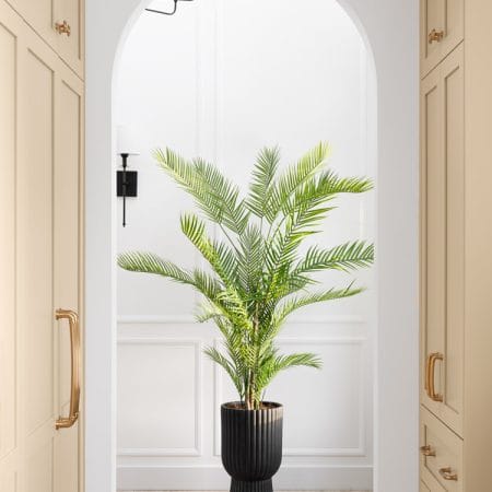 Palmier areca artificiel à feuilles minces, 70,5'' - Décors Véronneau