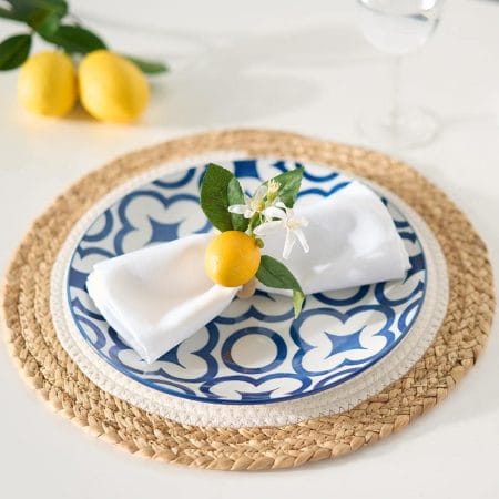 Tige de citrons artificiels, 8,5'' - Décors Véronneau