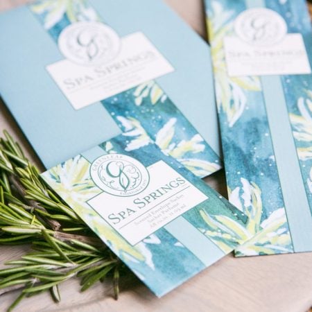 Petit sachet parfumé spa springs, 11ml - Décors Véronneau