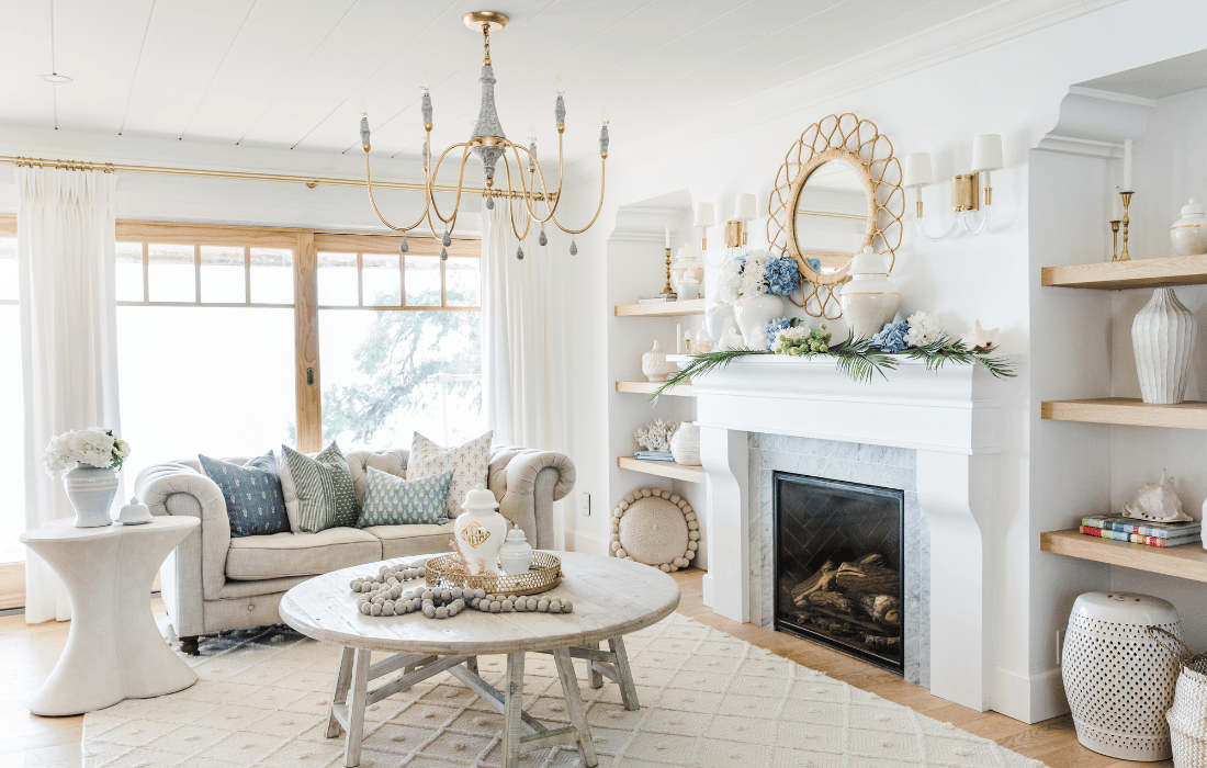 Salon de style bord de mer - Décors Véronneau