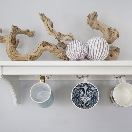 Branche de bois de grève ghostwood sablé, 24-30'' - Décors Véronneau