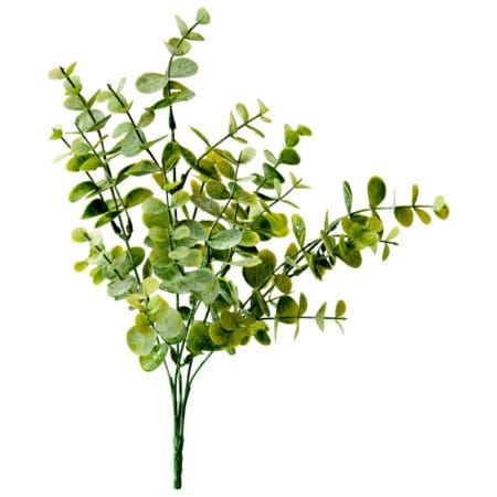 Artificial eucalyptus bouquet, 13''