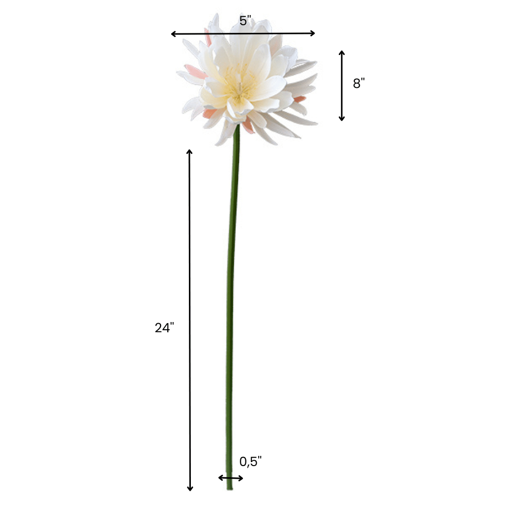 Fleur de cactus artificiel - Décors Véronneau