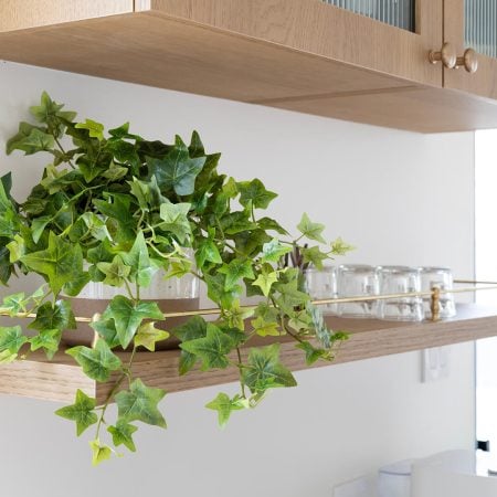 Artificial sage ivy hanging plant, 21'' - Décors Véronneau