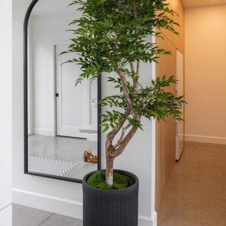 Arbre ruscus artificiel fait main - Décors Véronneau