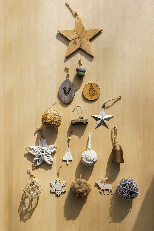 Ornements de Noël rustiques - Décors Véronneau