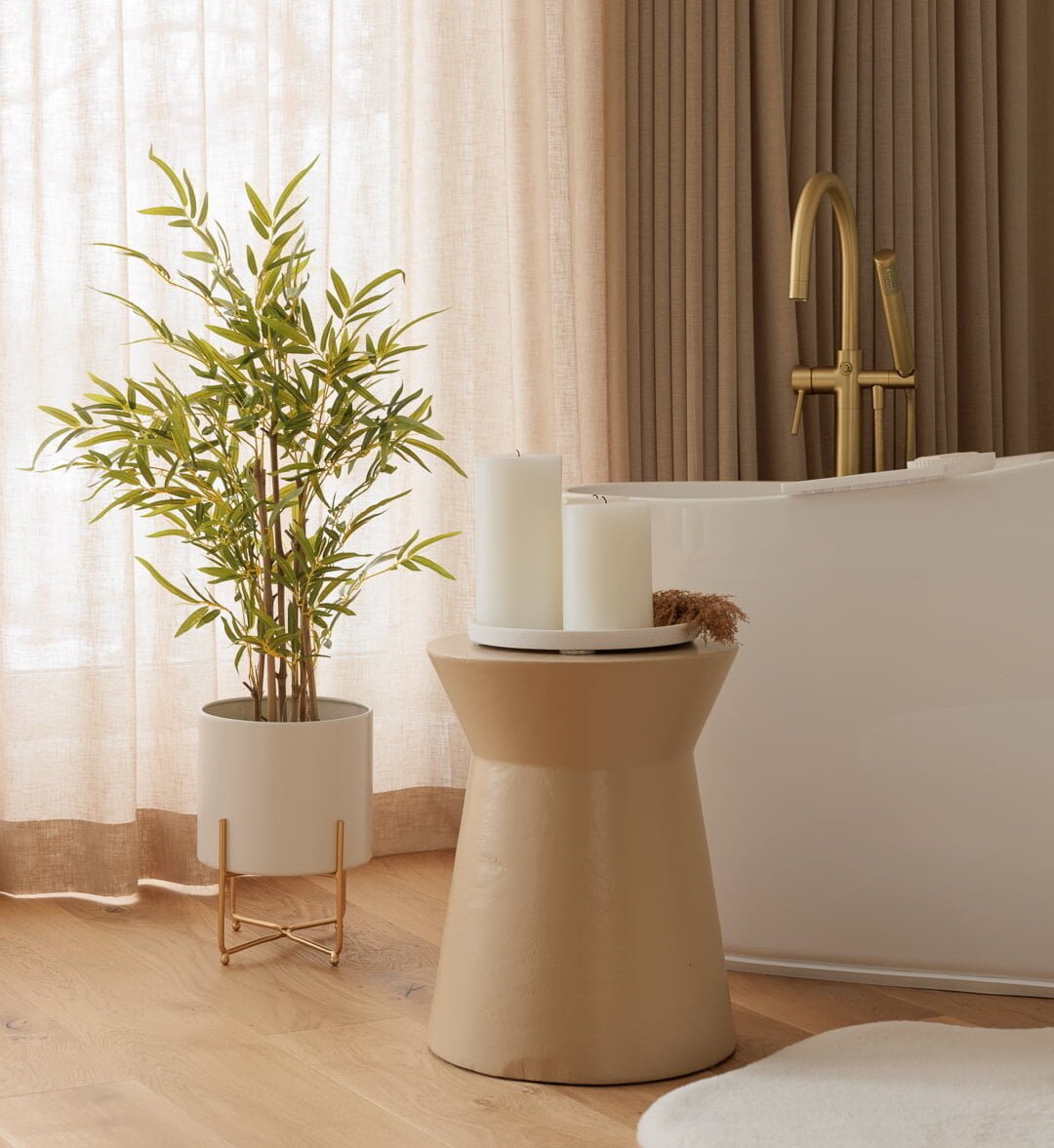 petit bambou en pot sur pattes - Décors Véronneau