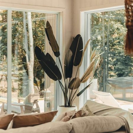 Artificial soft-touch bird of paradise, 84'' - Décors Véronneau