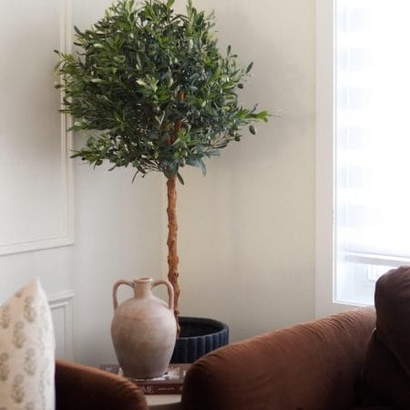 Plante artificielle olivier rond, 59