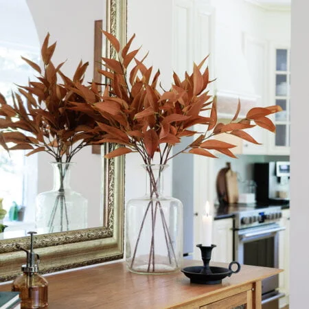 Bouteille transparente en verre, 12 x 6,5'' - Décors Véronneau