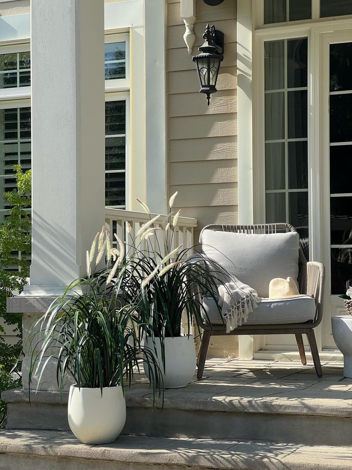 Herbes de graminée artificielle en pot, 41" – Image 6 - Décors Véronneau