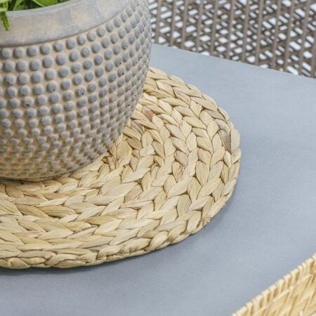 Handmade jute placemat, 14
