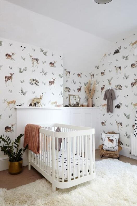 Chambre de bébé woodland - Décors Véronneau