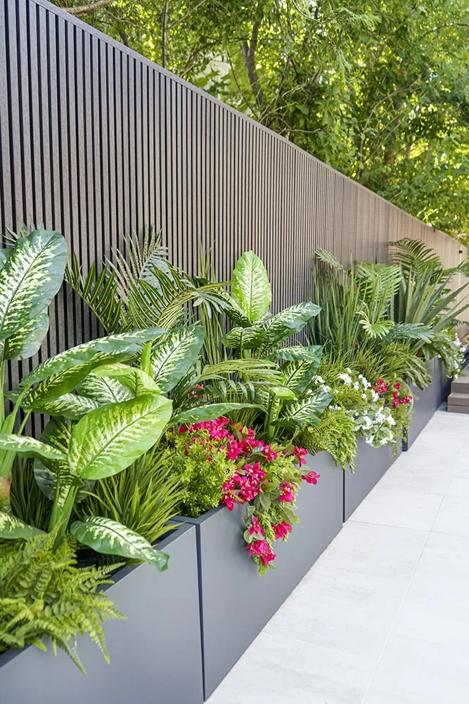 Dieffenbachia artificial outdoor plant, 48'' - Dcors Vronneau