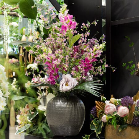 Artificial flower, pink foxglove, 36,5