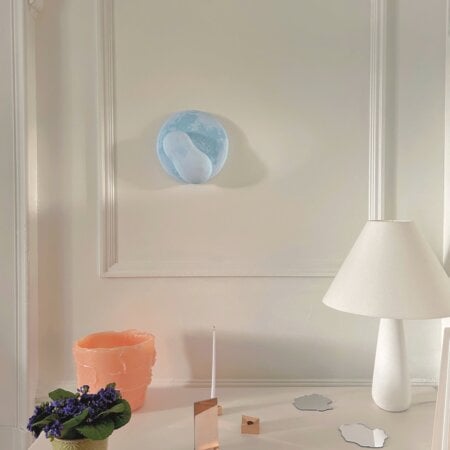 Artificial purple primula flower bouquet - Décors Véronneau