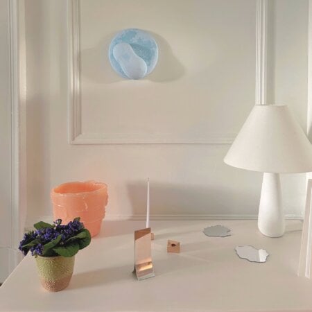 Bouquet de fleurs primevères mauves artificielles - Décors Véronneau