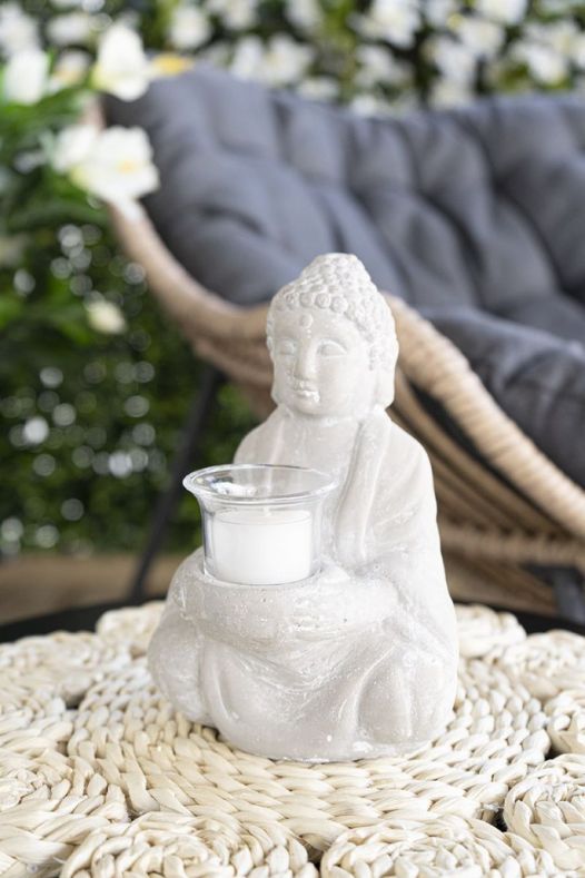 Statue bouddha zen japandi - Décors Véronneau