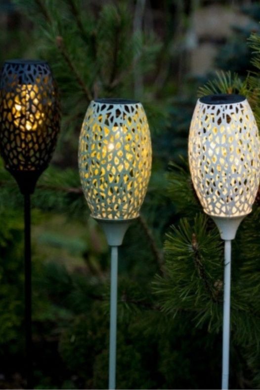Lanterne solaire piquet de jardin - Décors Véronneau