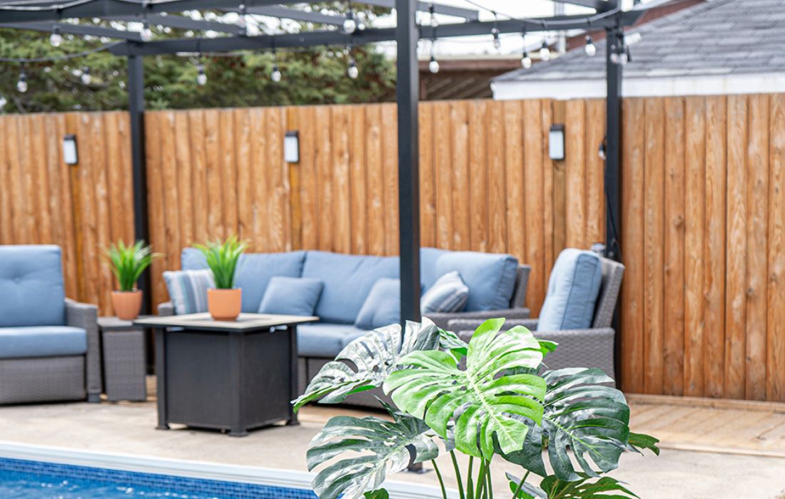 5 idées pour décorer la pergola ou l'abri jardin - Décors Véronneau