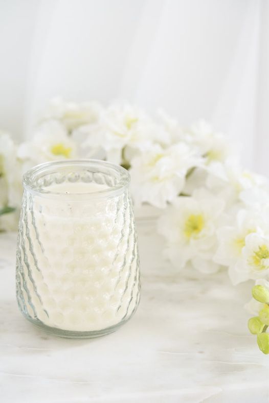 Fleurs de delphinium blanc - Décors Véronneau