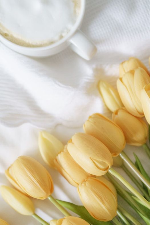 Bouquet de tulipes jaunes - Décors Véronneau