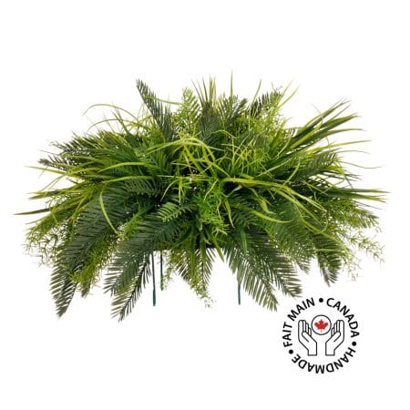 Artificial plant grave decoration