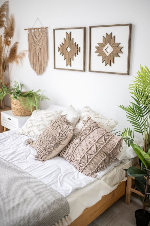 Boho bedroom - Décors Véronneau