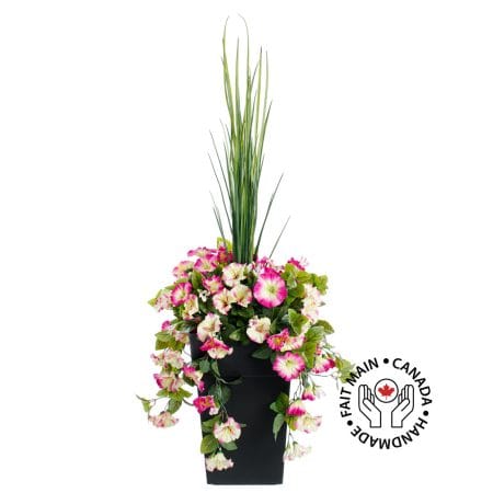 Artificial petunia outdoor flower arrangement, 55