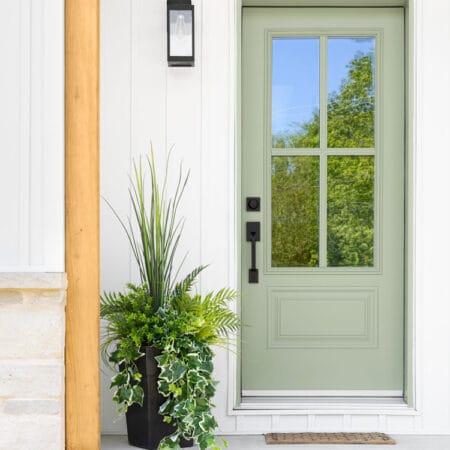 Jardinière extérieure de plantes artificielles, 52