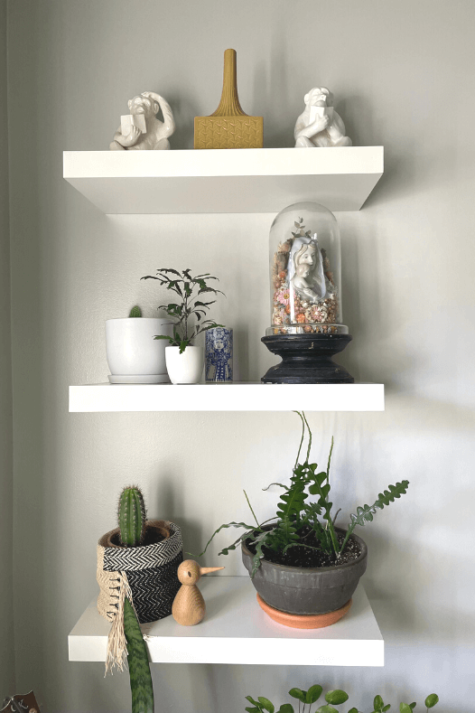 Tablettes de plantes et de décorations - Décors Véronneau