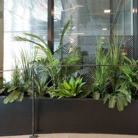 Artificial tall green grass, 60'' - Décors Véronneau