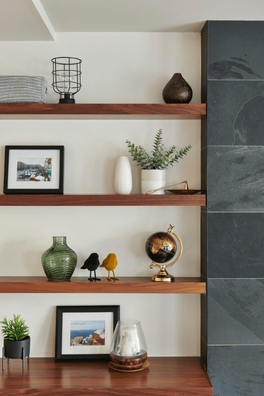 Décorations sur tablettes et petites plantes - Décors Véronneau