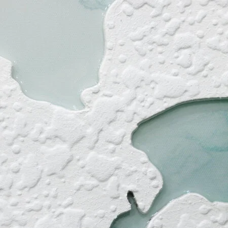 Tableau moderne vert menthe, 32 x 47