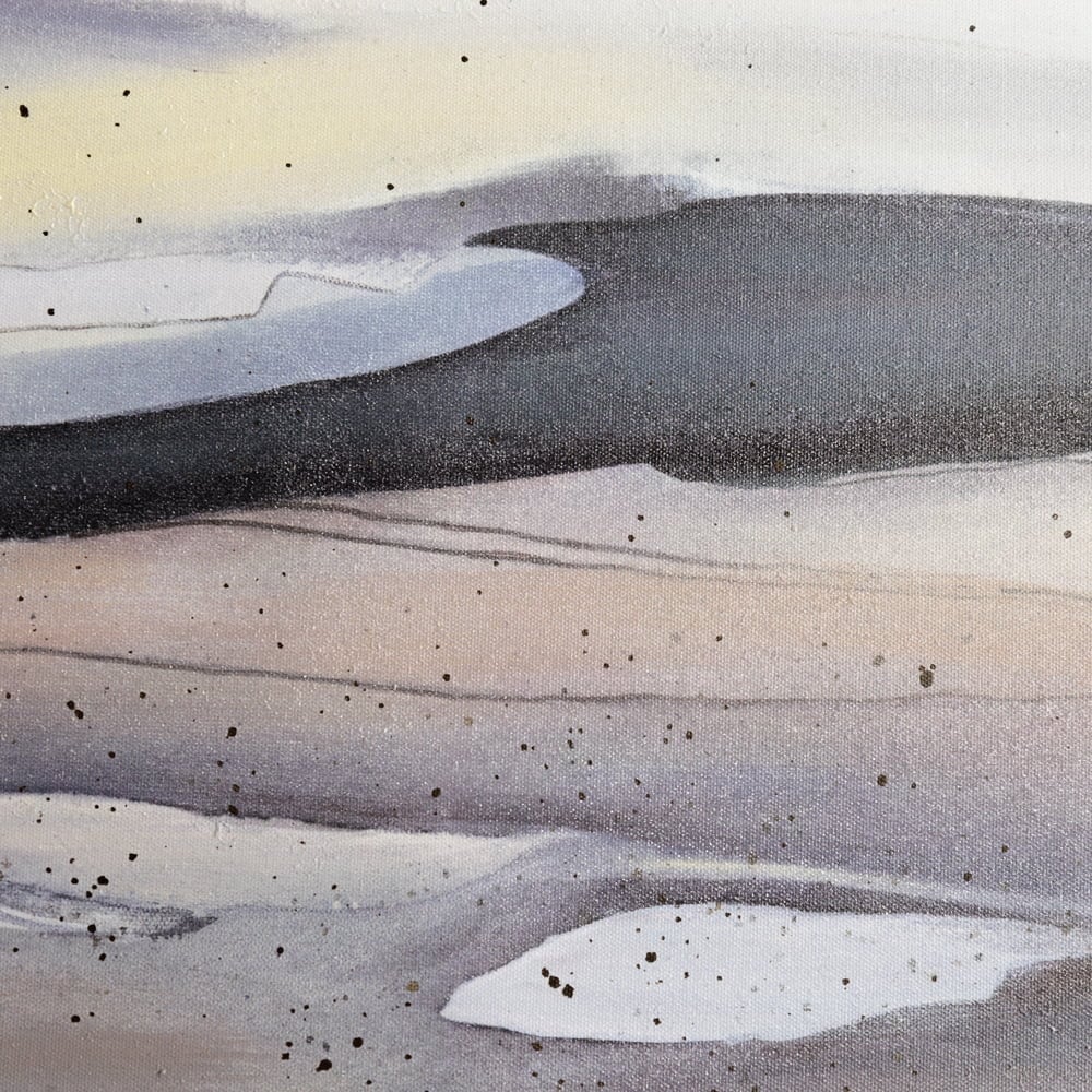 White landscape wall art, 32 x 47" - Image 2 - Décors Véronneau