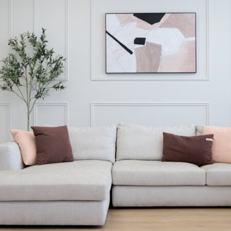 Tableau minimaliste beige, 32 x 47