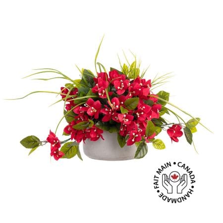 Centre de table de bougainvillier, 12 x 15