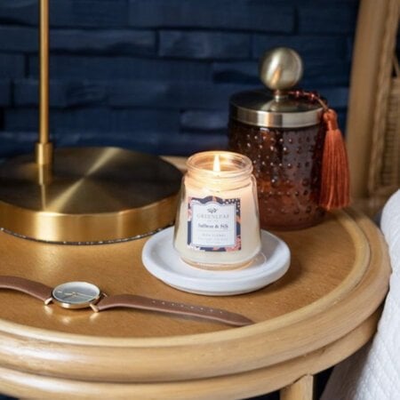 Petite bougie saffron silk, 4,3 oz - Décors Véronneau