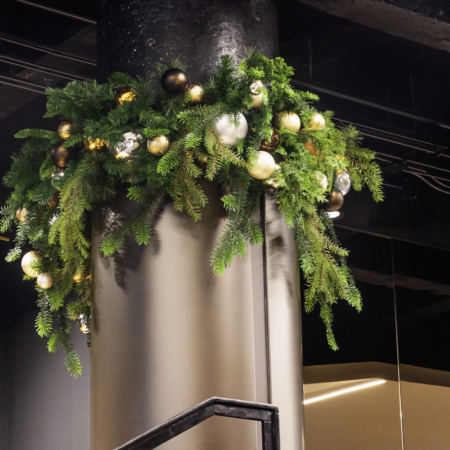 Boules de Noël or craquelées, 3