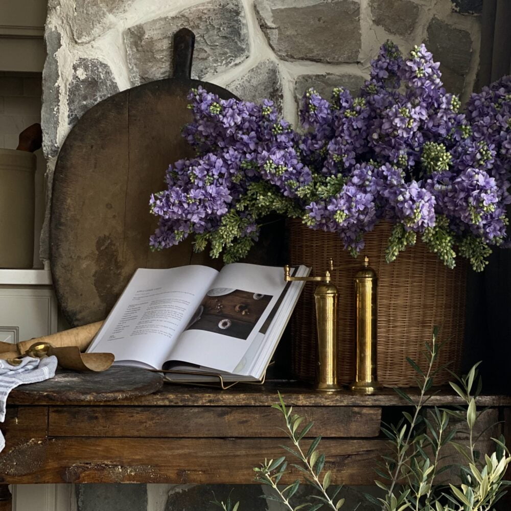 Lilas mauves artificiels - Décors Véronneau