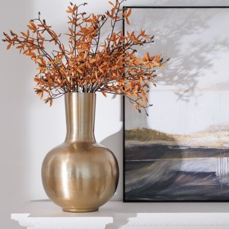 Artificial yellow dendrodium orchid, 30