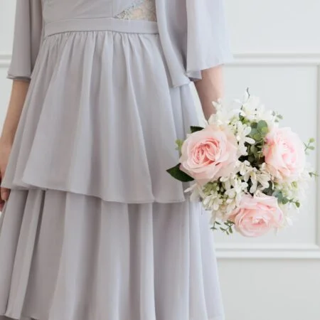 Fleur artificielle d'agapanthe blanche, 27