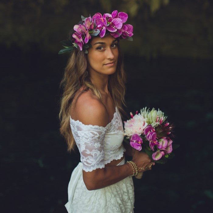 Couronne de fleurs - Décors Véronneau