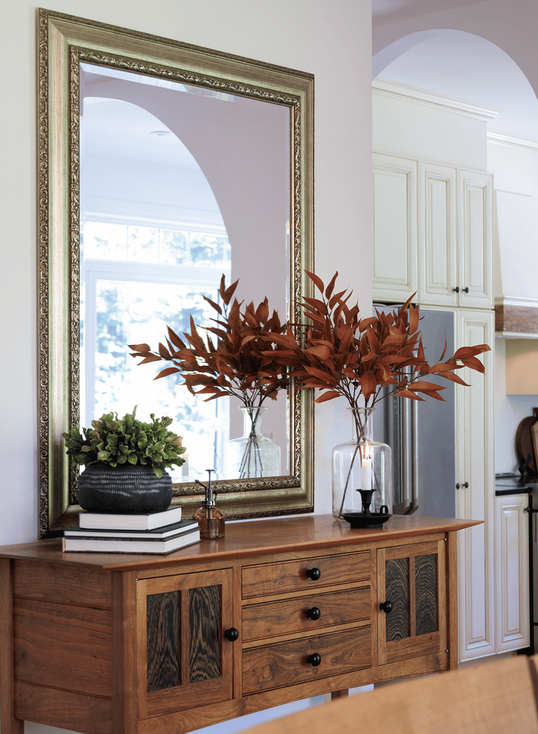 Décor table entrée automne - Décors Véronneau