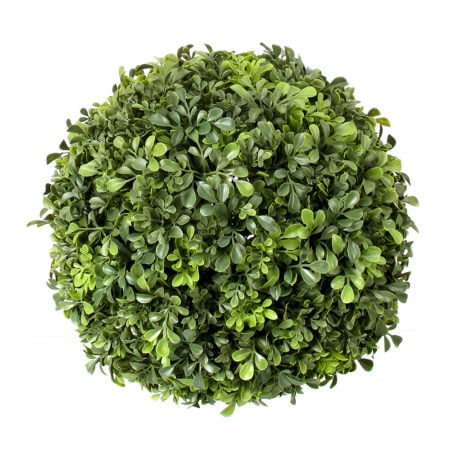 Boule de buis anglais artificiel extérieur, 13''